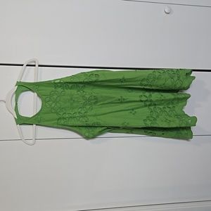 Free People Bright Green Dress